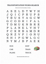 Printable Word Searches for Kids