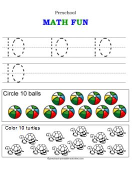Number Recognition Games Up To 10 Activity - Maths Resources