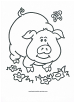 Download Farm Animal Coloring Pages