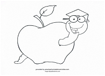 preschool graduation coloring page