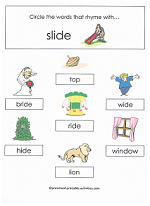 ide family worksheet